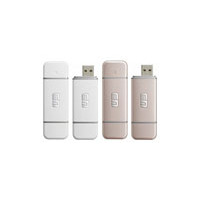 イー・モバイル、データカード「D12LC」の新色販売開始〜USBスティックにホワイト／シャンパンゴールド新登場 画像