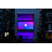 Apple渋谷、10月26日にリニューアルオープン！グラデーションカラーに変化する壁面スクリーンを採用 画像