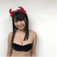 大原優乃、小悪魔セクシーな“ハロウィン”グラビアオフショット公開！ 画像