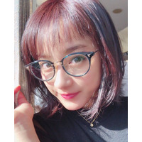 平祐奈、眼鏡をかけたドアップショットに「めっちゃかわいいー！」 画像