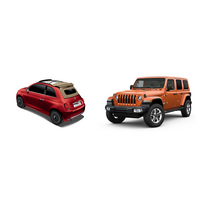 FIAT／Jeepがインターペット初出展！「Fiat 500C」「Jeep Wrangler」の特別ラッピングも展示 画像