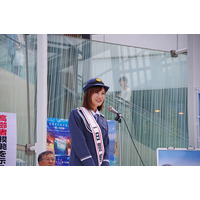 瀬戸麻沙美、出演作舞台の藤沢市にて一日警察署長に！ 画像