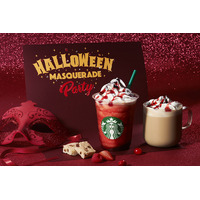 スタバ、真っ赤なソースのハロウィン新作フラペチーノ発売 画像