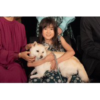 「パプリカ」新津ちせが映画初主演！愛犬ルーとの約1年半、思い出語る......映画『駅までの道をおしえて』舞台挨拶 画像