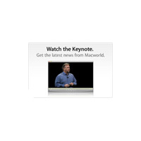 米アップル、Macworld 2009での基調講演をアップルサイトで配信開始 画像