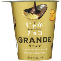 チョコたっぷりの甘じょっぱ系スナック「じゃがチョコグランデ」期間限定登場 画像