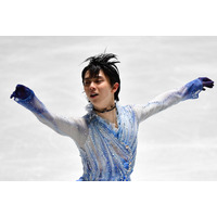 全日本フィギュア、羽生結弦が世界歴代最高得点で首位発進　2位は宇野昌磨　 画像