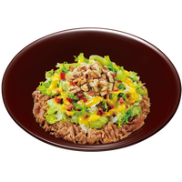 すき家、特製ハニーマスタード＆くるみ使用した「ハニマスレタス牛丼」新発売 画像