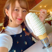 小松彩夏、地元岩手をアピール！10段巻きソフトクリームの映える写真に反響 画像