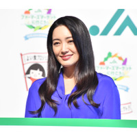 仲間由紀恵、イベントで母親の顔を垣間見せる「子どもたちに飲ませてみたい」 画像