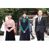 松本穂香と奈緒、都内神社でヒット祈願……映画『みをつくし料理帖』 画像