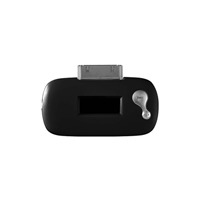 Dockコネクタ装備のiPod用FMトランスミッタ——充電用シガレットアダプタ付属 画像