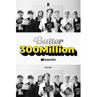 BTS、「Butter」MV再生数3億回突破 画像