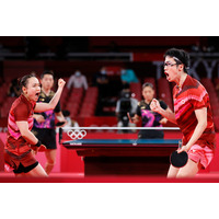 中国に勝利の卓球混合ダブルス決勝、視聴率は24.6％ 画像