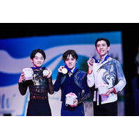 宇野昌磨、完全復活！フリー圧巻の200点台で「世界選手権」初優勝！ 画像