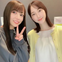 北野日奈子、乃木坂時代の先輩・松井玲奈との貴重なツーショット公開！ドラマ共演の喜びつづる 画像