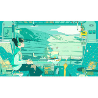 話題の「ほろよい」CM第3弾！人気イラストレーター・HAIが色鮮やかな車窓描く 画像