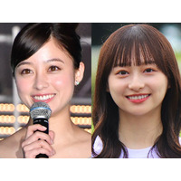 【NHK紅白】橋本環奈＆日向坂46・影山優佳、『紅白』でのイチャイチャが話題 画像