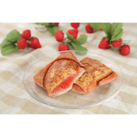 銀だこクロワッサンたい焼き新作「濃い あまおう いちごみるく」発売！いちご使用量2倍に 画像