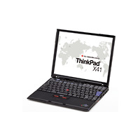 日本IBM、指紋センサー搭載のB5モバイルノート「ThinkPad X41」など6機種46モデル 画像