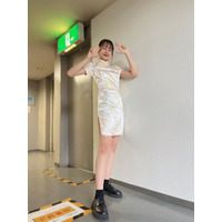 NMB48・平山真衣、ちょっぴりセクシー！レアなミニ丈チャイナ服姿を披露 画像