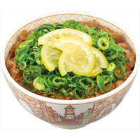 岩塩ガーリックと砂糖漬レモンが爽やか！すき家「ねぎ塩レモン牛丼」を今年も販売 画像