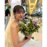 グラドル・豊田ルナ、純白ウェディングドレス姿に「結婚してくださいー！」のお願いも 画像