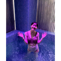 『non-no』専属モデル・松川菜々花、今年初水着に「見てて涼しい」「めっちゃ可愛い」の声 画像