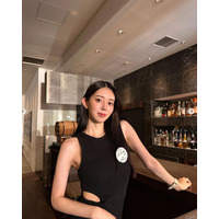 脅威のクビレ！セクシー衣装で男性陣を悩殺する現役女子大生ラウンドガールが登場 画像