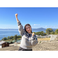 村重杏奈、広島県・江田島市を“おさんぽ旅”　オリーブ鑑定士もビックリの才能が？！ 画像