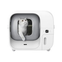 猫の排泄物を自動処理！体調管理もできる「全自動スマート猫トイレ」が特別価格に 画像
