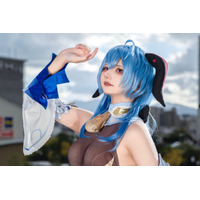 『原神』甘雨の美しい横顔に一目惚れ！日差しを浴びた柔らかな微笑みに癒やされるー注目レイヤー・さら【写真9枚】 画像