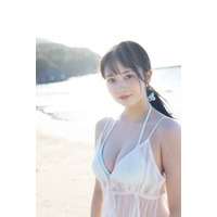 SKE48・江籠裕奈、透け感がセクシーな水着ショット　卒業写真集の裏表紙3種が解禁 画像