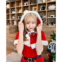 須田亜香里、クリスマス限定のサンタコスを公開しファン喜び「好きになってしまう」 画像