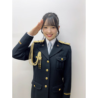 NMB48・青原和花、防犯イベントで女性警官姿を披露　幼稚園児からのほっこりプレゼントも 画像