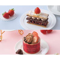 銀座コージーコーナー、苺＆チョコのスイーツ2品を新発売 画像