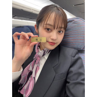 福山絢水のCA姿にファン興奮「飛行機に何回も乗りたいです！」 画像