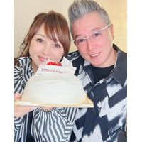 渡辺美奈代、結婚28周年を報告　息子・矢島愛弥からのケーキプレゼントに喜び 画像