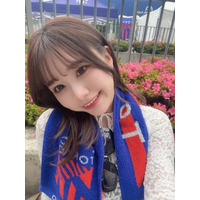 スパガ鎌田彩樺、サッカーFC東京VS横浜F・マリノス戦を報告　「1人参戦も慣れてきた」 画像