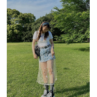 「かわいすぎ」「めちゃタイプ」ミスマガ2024ベスト16・吉田羽花、シースルーミニスカ衣装公開 画像