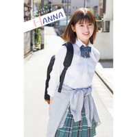 15歳の新星・HANNA、制服姿が初々しいフレッシュグラビア 画像