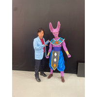 研ナオコ、漫画キャラ「破壊神ビルス」コスプレ公開　岡村隆史と2ショットも 画像