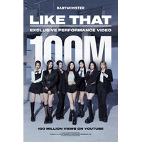BABYMONSTER、「LIKE THAT」エクスクルーシブビデオが1億回再生突破！撮影の裏側映像も公開 画像