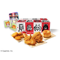 ウマ娘とKFCがタッグ！スペシャルセット購入でトレカやゲーム内アイテムもらえる 画像