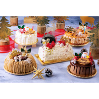 博多あまおうを丸ごとサンド！川崎日航ホテル、2024年クリスマスケーキ予約開始 画像