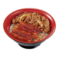 すき家、4月3日より三度付け焼きのこだわりうなぎが楽しめる「うな牛」「うな丼」 販売 画像