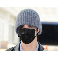 “熱愛否定”のSHINee・テミンが日本に向けて出国　マルジェラのパンツがポイントの空港ファッション 画像
