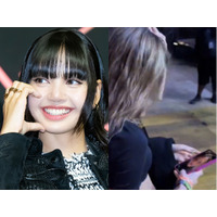BLACKPINK・リサ、スマホのホーム画面が“ヴィトン三男”の顔写真？交際が順調に進んでいると話題に 画像