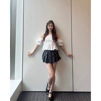 堀未央奈の“神スタイル”に釘付け…ミニスカ美脚ショット投稿 画像