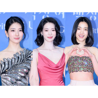 「百想芸術大賞」で輝いた女優たちのドレススタイル…スジ、キム・テリらが優雅な魅力を放つ【PHOTO】 画像